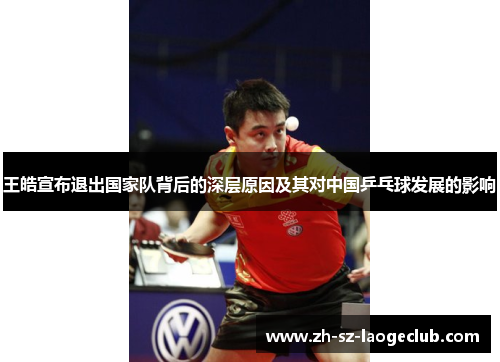 王皓宣布退出国家队背后的深层原因及其对中国乒乓球发展的影响