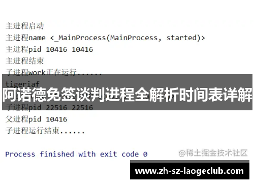 阿诺德免签谈判进程全解析时间表详解